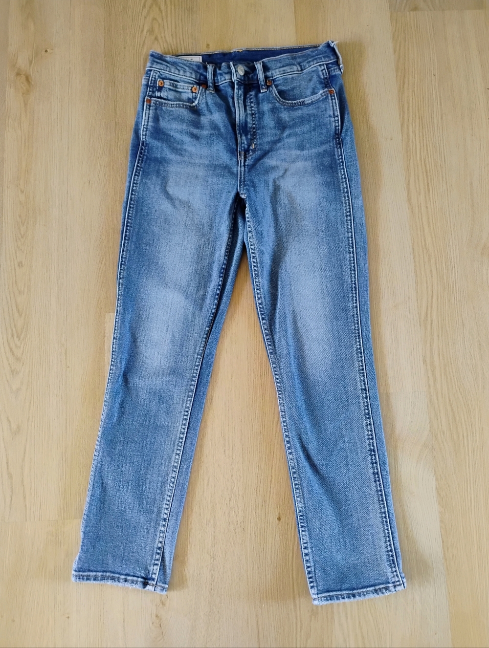 GAP Blue Straight-Leg Women's Jeans